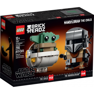 LEGO BRICKHEADZ STAR WARS Le Mandalorien et l'Enfant 2020